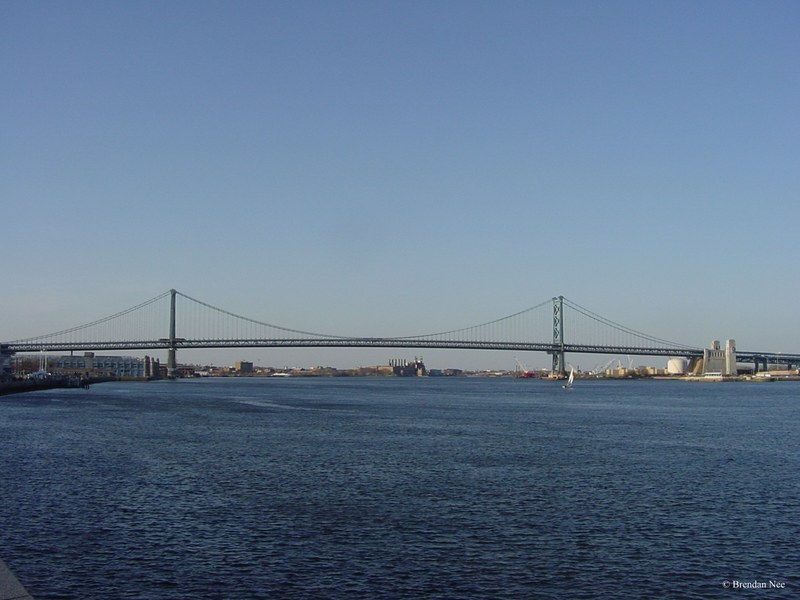 Ben Franklin Bridge - Philadelphia 4-03 102
